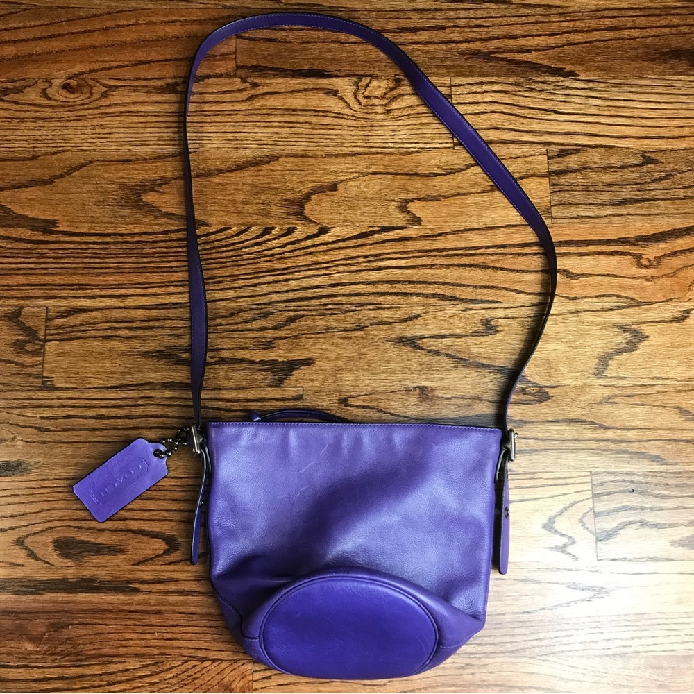 Coach Purple Crossbody bag (Vintage)
